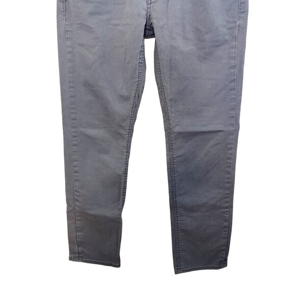 Levi's 511 Men's Jeans Mid Rise Slim Fit Straight Gray Stretch Denim Sz W30/L30 - Picture 11 of 14